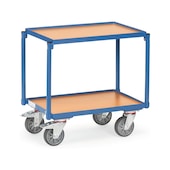 Euro crate shelf trolley