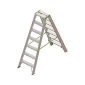 Double-sided standing ladders