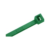 Cable ties with plastic latch, coloured