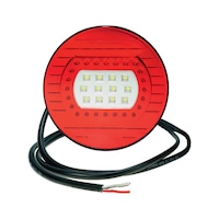 UNIVERSAL LED LIGHT ROUND REVERSING/FOG 12/24V