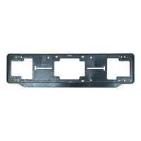 REAR CAR REGISTRATION PLATE FRAME IN POLYSTYRENE_WITH ADVERTISING_BAND_PZ10