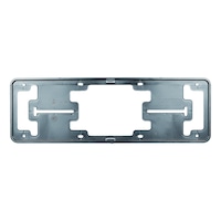 Polystyrene car registration plate frame without advertising band A 70