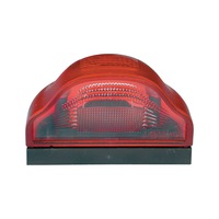 BULB NUMBER PLATE LIGHT RED