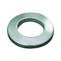 FIAT TYPE WHITE GALVANIZED CONICAL SPRING LOCK WASHERS