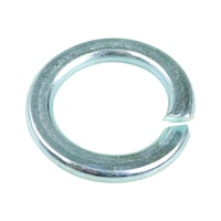 GROWER WASHER ZINC PLATED WHITE