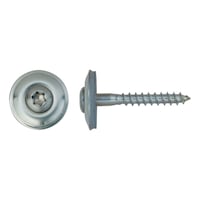 Roofing screw with sealing washer, dia. 20 mm, A2, TX