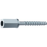 MULTI-MONTI-plus concrete screw anchor, zinc-plated steel, MMS-plus-I female thread anchor