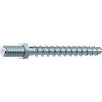 MULTI-MONTI-plus concrete screw anchor, zinc-plated steel, MMS-plus-ST bolt anchor with metric connecting thread