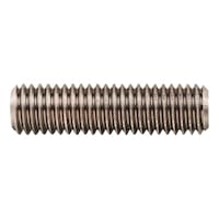 Set screw with flat point, DIN 913 A2
