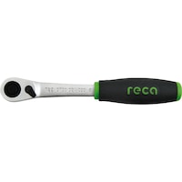 RECA 1/4 inch reversible ratchet, finely toothed