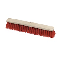 Industrial broom for outdoor use