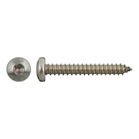 Round head tapping screw ISO 14585, A2 type 