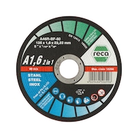 A1.6 2in1 cutting disc for steel and stainless steel