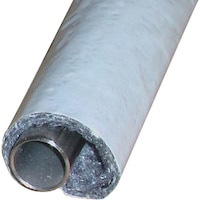 Non-woven insulating sleeve with film
