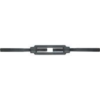 Turnbuckle with weld-on ends, DIN 1480, plain