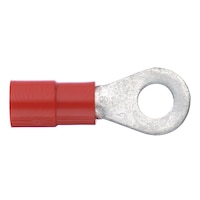 Crimp-type cable lugs, ring type