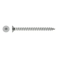 Countersunk head chipboard screw, zinc plated, TX