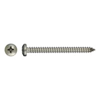 Round head tapping screw, DIN 7981, A2, type C