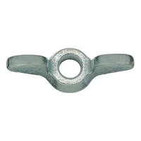 Wing nut, DIN 315, malleable iron, galvanised