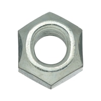 Ecrou hexagonal tout acier autofreinant, DIN 980, résistance 8 zingué