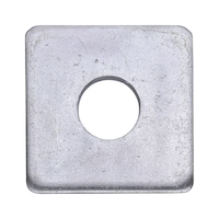 Square washer, DIN 436, zinc plated