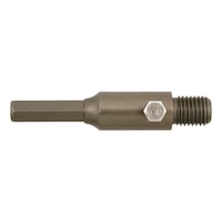 diadrill hexagonal adapter to M16 for centre drill bit 8 x 150