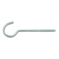 Ceiling hook, type 17, zinc-plated