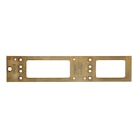 Geze mounting plate