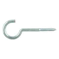 Clothes line hook, type 15, zinc-plated
