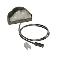BULB NUMBER PLATE LIGHT WITH WIRING