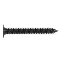 Extra-flat head screw DIN 7982 black