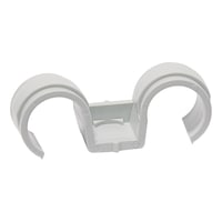 FPD plastic double pipe clamp