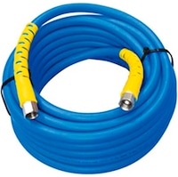 CONNECTED WIRE-REINFORCED POLYURETHANE PIPING