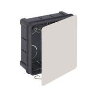Flush-mounted recessed housing 100 x 100 x 45 mm
