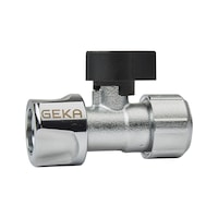 GEKAplus hose fitting with ball valve