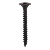 Drywall screw fine thread black phosphate