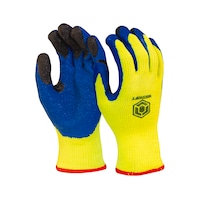 Winter latex glove