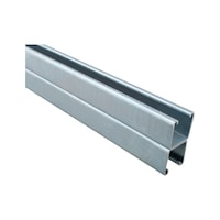 Double guide rails ZS 41 in 6m