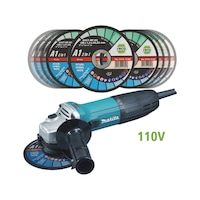 Reca A1 125mm + Makita grinder 110v