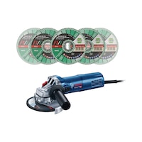 Reca F1/I 115mm + Bosch grinder package