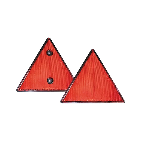 TRIANGLE REFLECTOR RED