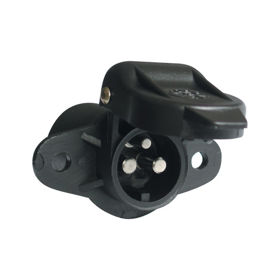 3-POLE SOCKET 12/24V - 3-POLE CIRCULAR SOCKET