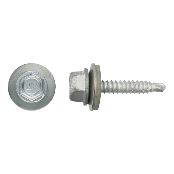 sebSta hexagon head drilling screw similar to DIN 7504-K bimetal A2/steel RUSPERT® - 2