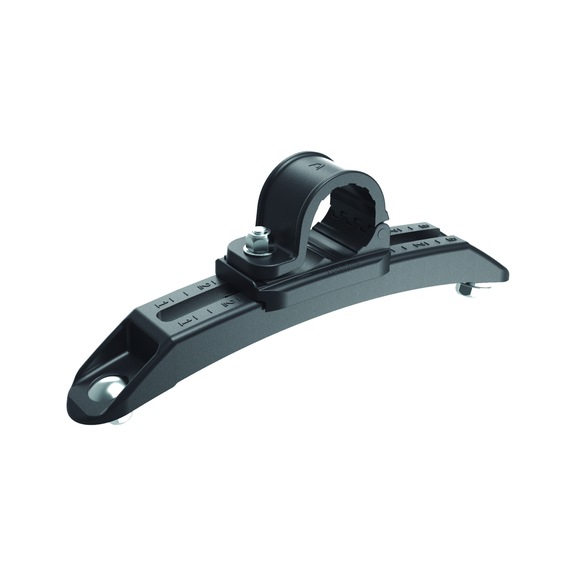 ADJUSTABLE PLASTIC MUDGUARD SUPPORT - 1