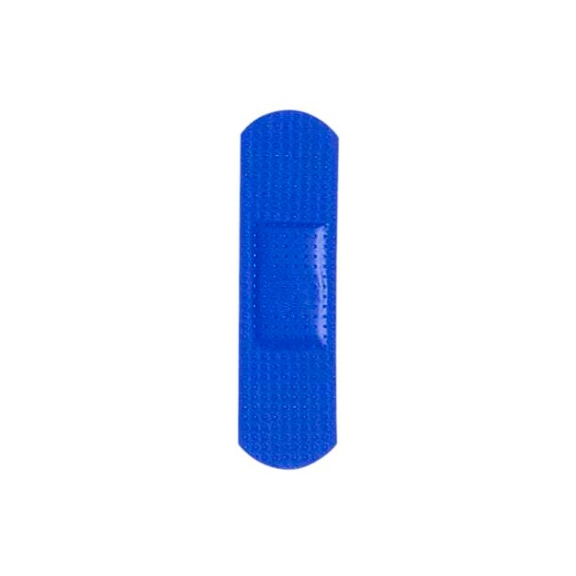 ESPARADRAPOS DETECTABLES - ESPARADRAPOS AZULES DETECTABLES, 100 UDS., 2X7 CM