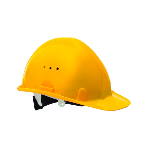 CASCO DE SEGURIDAD CON AJUSTE AUTOMÁTICO - CASCO DE SEGURIDAD AMARILLO CON AJUSTE AUTOMÁTICO