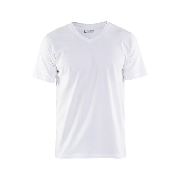 T-Shirt mit V-Kragen 3360 1029