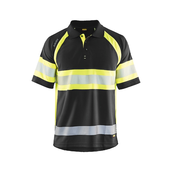 Polo de alta visibilidad 3338 1051 - Polo de alta visibilidad Negro/Amarillo 3338 1051 9933 6XL