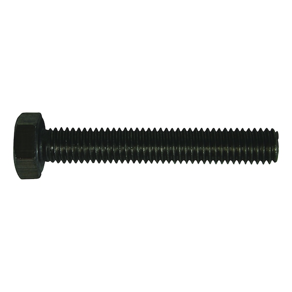 COARSE THREAD (CT) FULL THREAD A2 INOX STEEL HEXAGONAL HEAD SCREW - 1