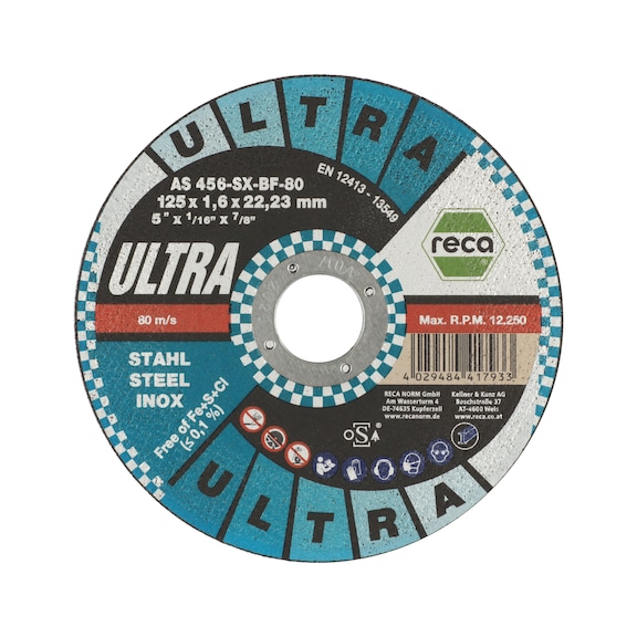 ultra cutting disc for steel - 1